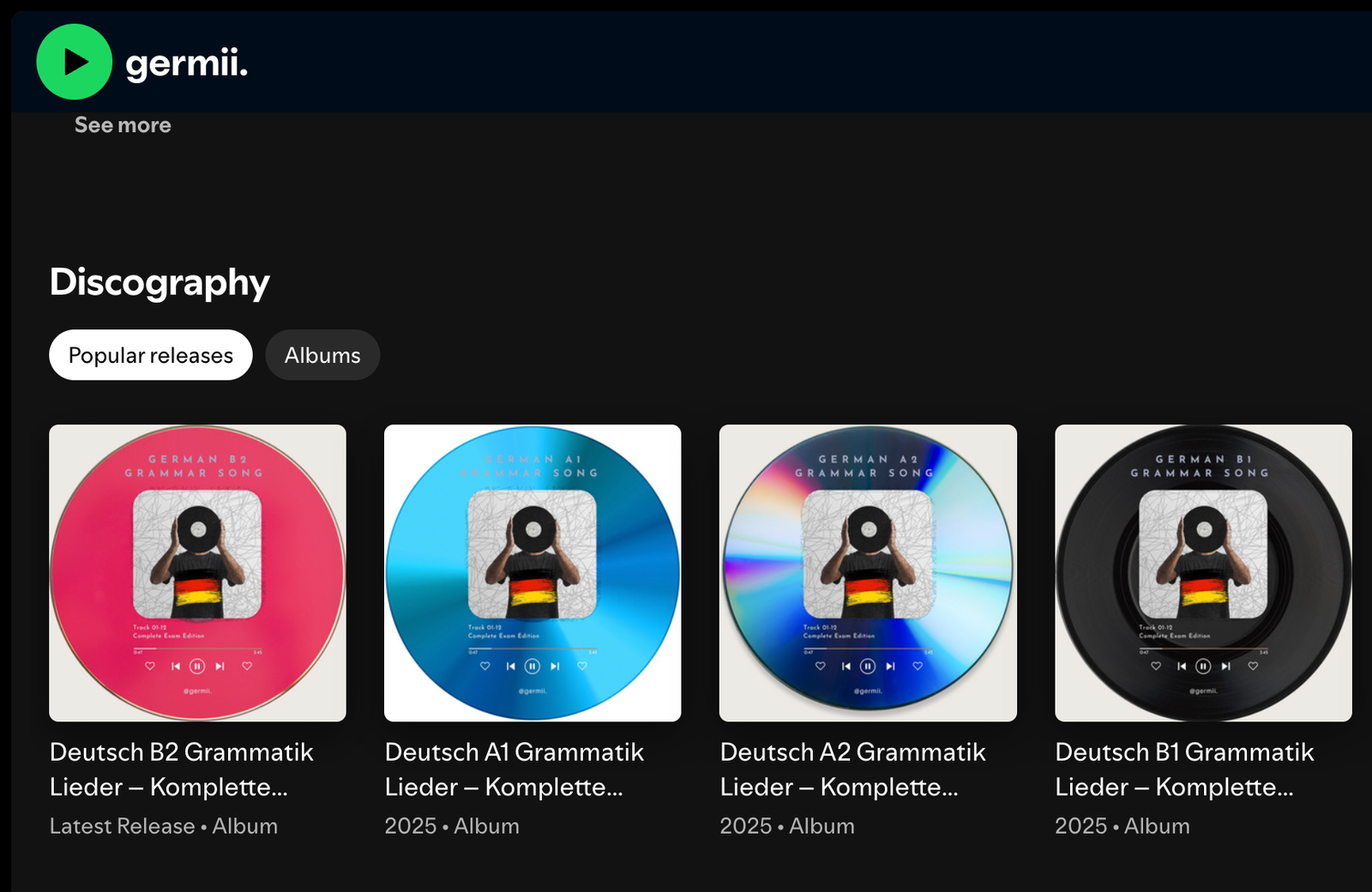 Discover germii. — Learn German with Catchy Grammar Songs
